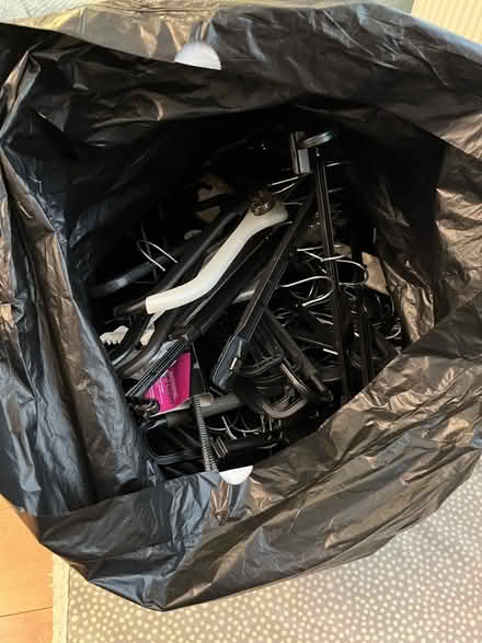 Photo of free Large Amount of Coat Hangers (Wigston LE18) #1