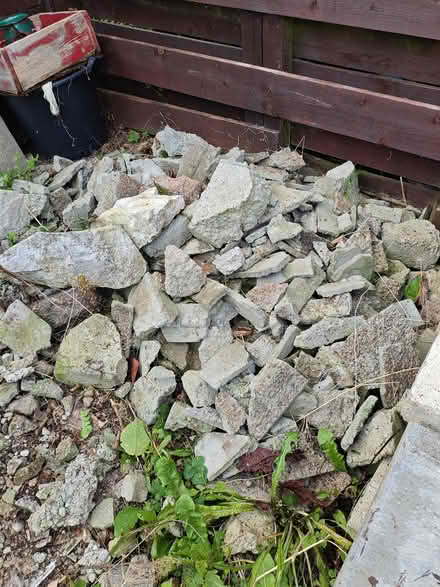 Photo of free Clean hardcore / rubble for fill – must uplift (Dalneigh IV3) #2