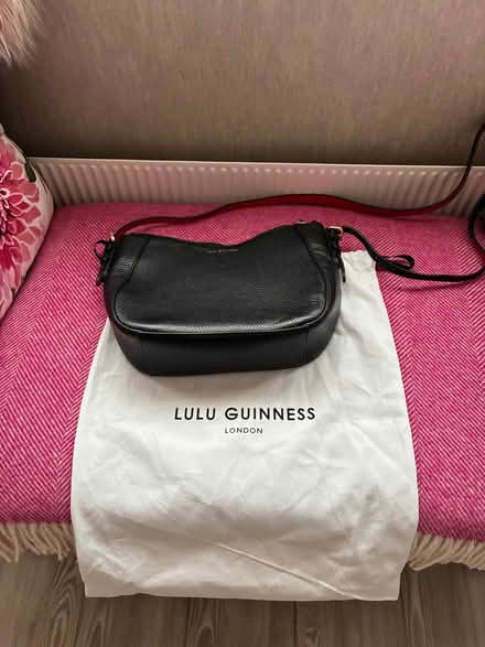 Photo of free Lulu Guinness black leather bag (Old Windsor SL4) #1