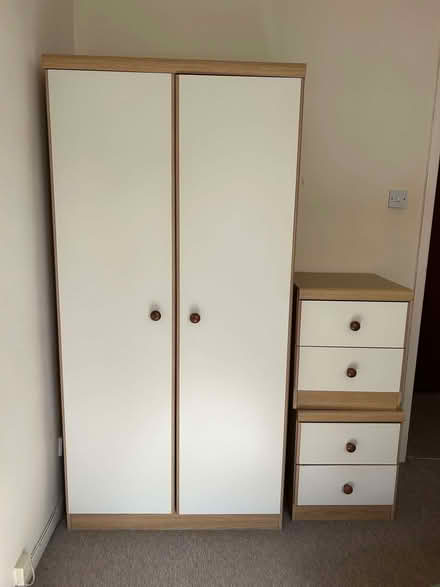 Photo of free Single wardrobe and two bedside tables (Prince William Court CB3) #1