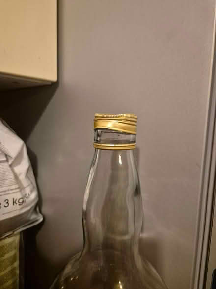 Photo of free Large whiskey bottle. Wonky lid (Terenure) #2