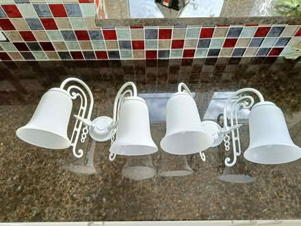 Photo of free Pair of wall lights (Wickham Bishops CM8) #1