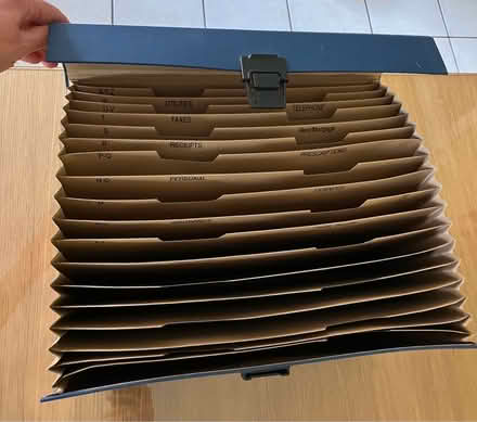 Photo of free Document filing case (St. Michaels Mead, B/Stortford) #2