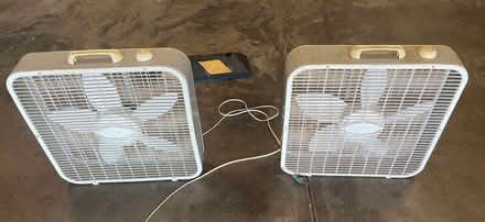 Photo of free 2 Lasko Box Fans (Tiburon - near Corte Madera) #1