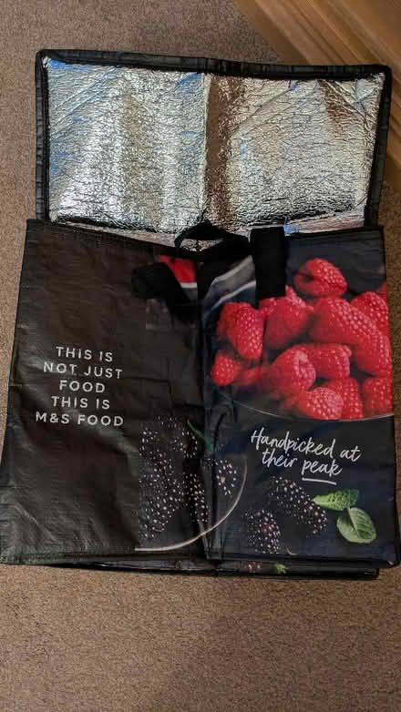 Photo of free Large M&S Cooling Shopping Bag (Littleover DE23) #1