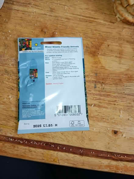 Photo of free Flower Seeds Anemone Corms, Wildlife Seeds (New Park HG1) #3