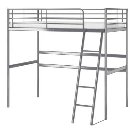Photo of free Ikea metal loft bed (Cheshunt EN8 8) #1
