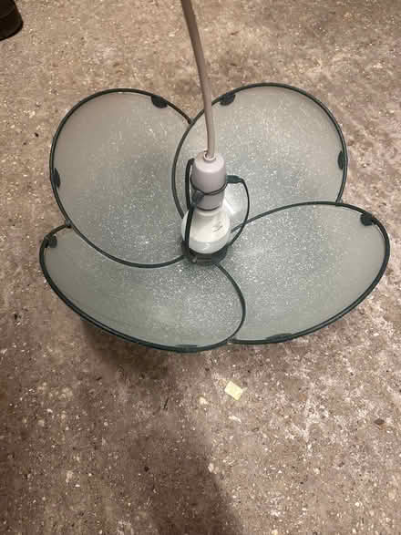 Photo of free Frosted Glass Pendant Style Chandelier Ceiling Lamp (Lewes BN7) #2