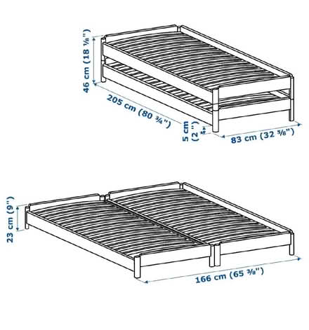Photo of free Ikea utacker stacking bed (Dyke Road area BN1) #2