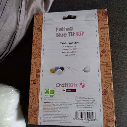 Photo of free Hobbycraft needlefelting kit (Bramley Green RG26) #2