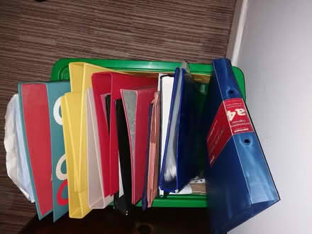 Photo of free Ring binder files (Hartwood Green PR7) #1
