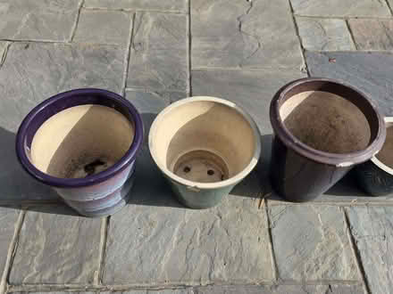 Photo of free Glazed Ceramic Plant Pots (Whitton TW2) #4