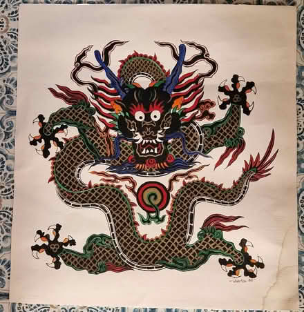 Photo of free Dragon painting (De217ra spondon) #1