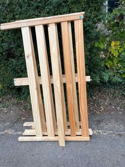Photo of free Wooden frames double bed (Letchworth Sg6) #1