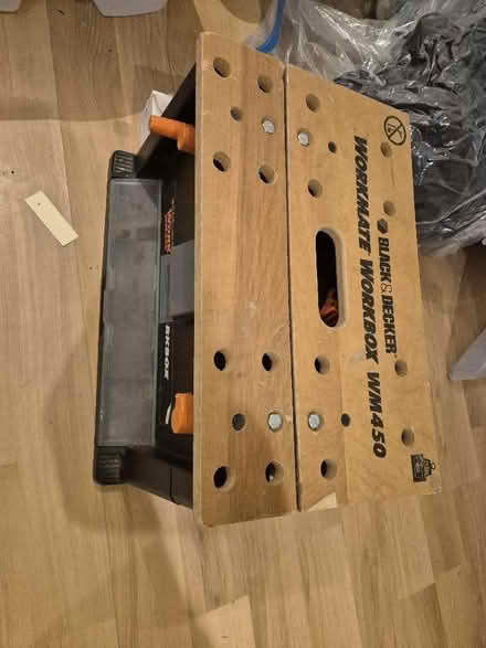 Photo of free Toolbox with clamp (Winyates Green B98) #1