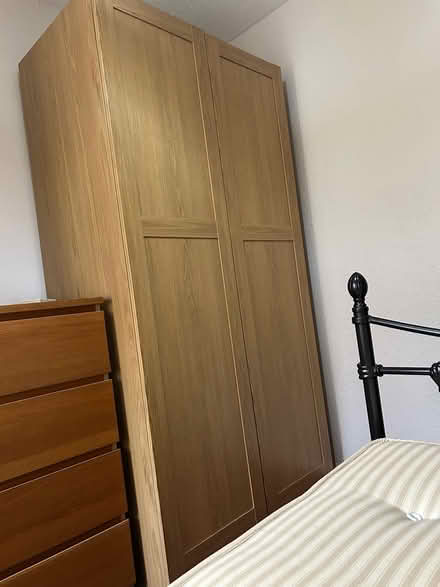 Photo of free Metal bed with or without mattress (Romford) #2