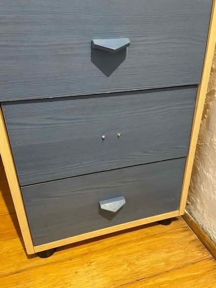 Photo of free Desk with drawers and shelf (St Just TR19) #3