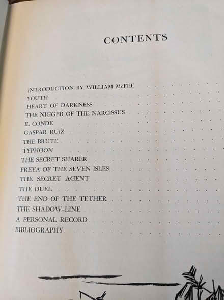 Photo of free Book (Joseph Conrad's writings) (Belford, N.J.) #4
