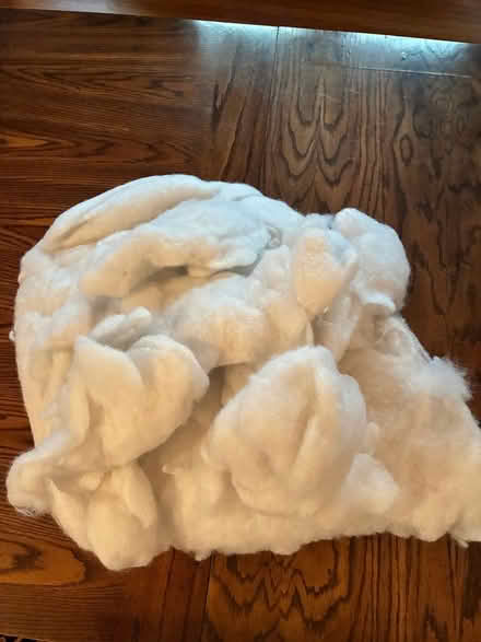 Photo of free Pile of polyester stuffing (Park-Monroe Neighborhood) #2