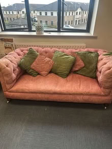 Photo of free Chesterfield Couch (Chamley Gardens, Malahide) #2