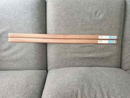 Photo of free 2 Walnut effect Aluminium Threshold Bars (Bushey Arches WD19) #1