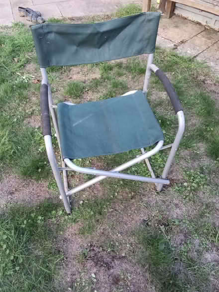 Photo of free Director's style camping or garden chair. (Waterlooville PO8) #1