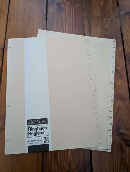 Photo of free Ring binder dividers (Clarkston G76) #1