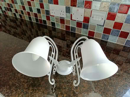 Photo of free Pair of wall lights (Wickham Bishops CM8) #2
