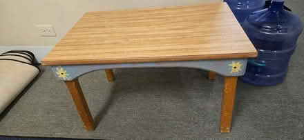 Photo of free Kids table (Downtown Oak Park) #1