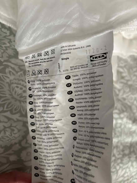 Photo of free Single duvet, light weight (Denmark Hill area SE5) #2