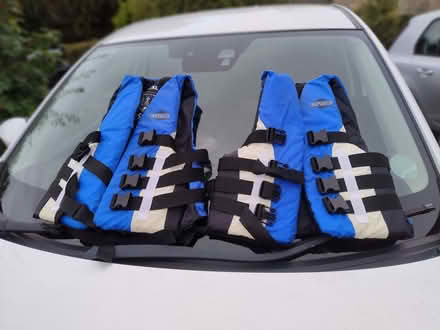 Photo of free 2 Base Life Vests (Stinchcombe GL11) #1