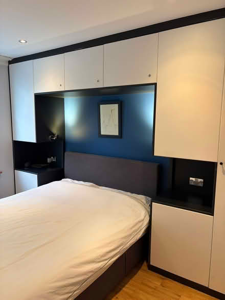 Photo of free White & Black Fitted Bedroom Wardrobes with Overhead St (King's Cross WC1X) #1