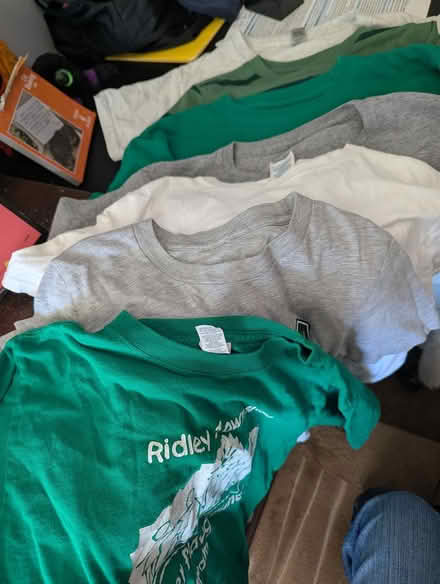Photo of free Ridley uniform Tshirts (Leedom, Ridley park) #1
