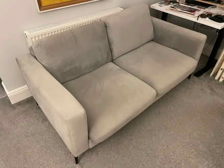 Photo of free Grey 3 seater sofa (Mitcham's Corner CB4) #2