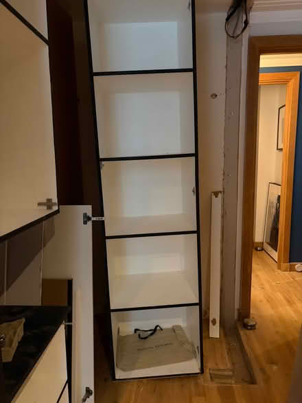 Photo of free NOW BEEN TAKEN DOWN -White & Black Fitted Bedroom Wardrobes (King's Cross WC1X) #4