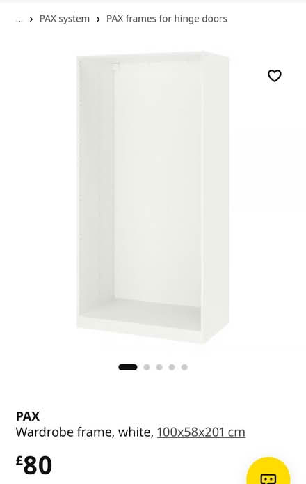 Photo of free IKEA PAX Wardrobe frame (Ealing W5) #2
