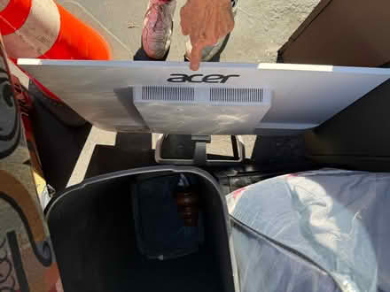 Photo of free Acer monitor (with cobwebs) (Valencia Avenue, Sunnyvale) #2