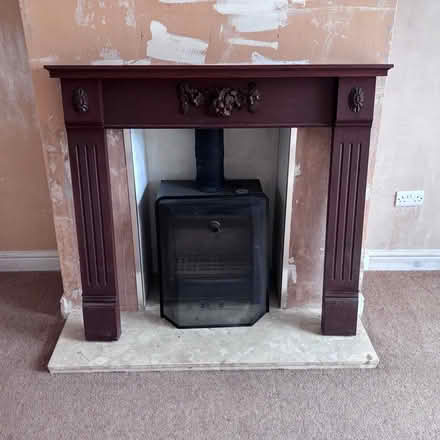 Photo of free Wooden Fire surround (Mickelover DE3) #3