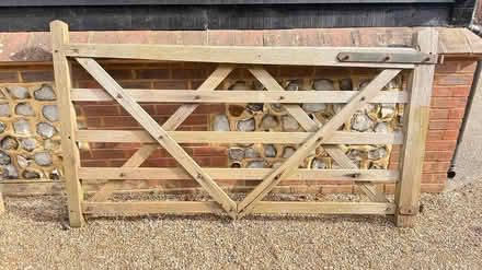 Photo of free Five bar wooden gate (East Horsley) #1