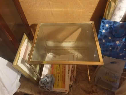 Photo of free glass topped table (Sandon CM2) #1