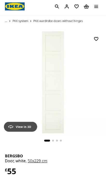 Photo of free Brand New Pax Wardrobe Door (Common Edge FY4) #1
