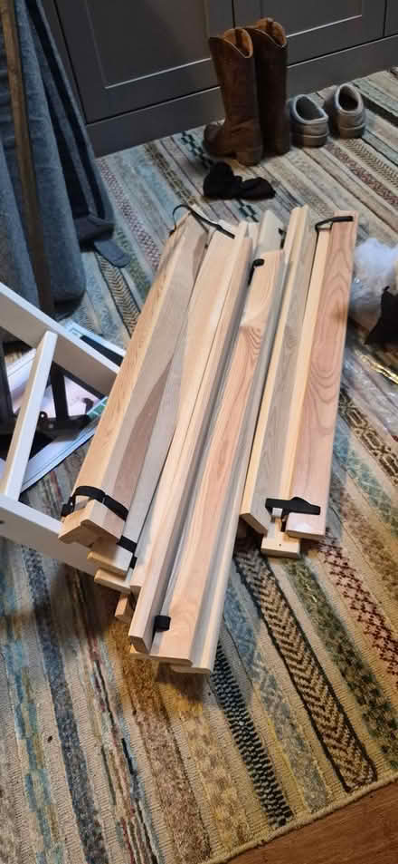 Photo of free Good wood slats (Woodham, Woking GU21) #2