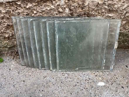 Photo of free 8 panes of old, clear glass (Oxford, OX4) #1