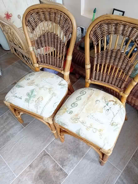 Photo of free Two conservatory chairs (Bishops Cleeve GL52) #3