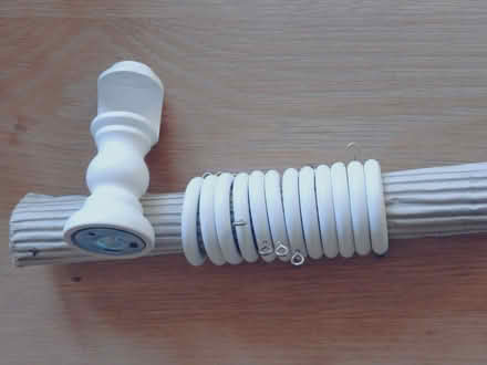 Photo of free White curtain rings (Dorridge B93) #2