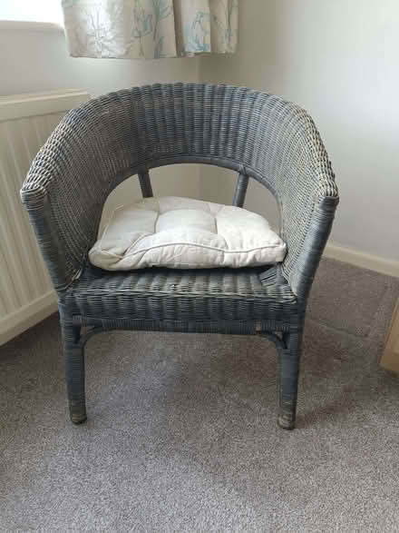 Photo of free Wicker chair (Bramhall SK7) #1