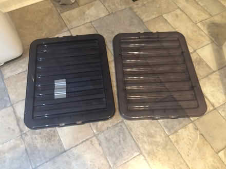 Photo of free Two stackable plastic storage crates with lids (Twyford RG10) #3