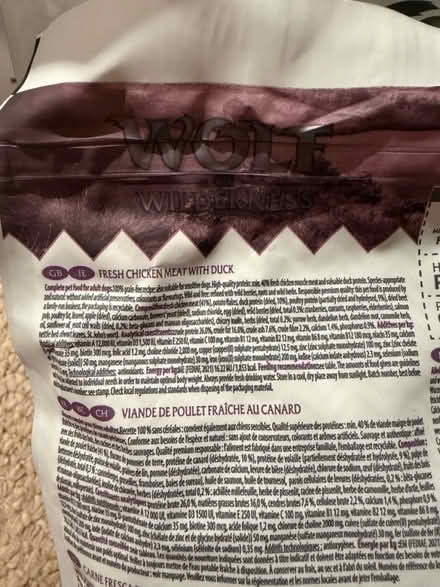 Photo of free 3x400g dry dog food (Marino) #3