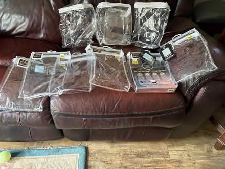 Photo of free 9 zippered plastic bags (Streetsville) #1