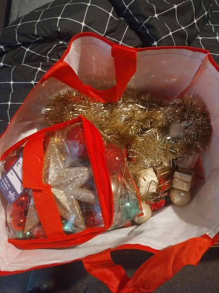 Photo of free Xmas tree decs (stockport shaw heath SK2) #1